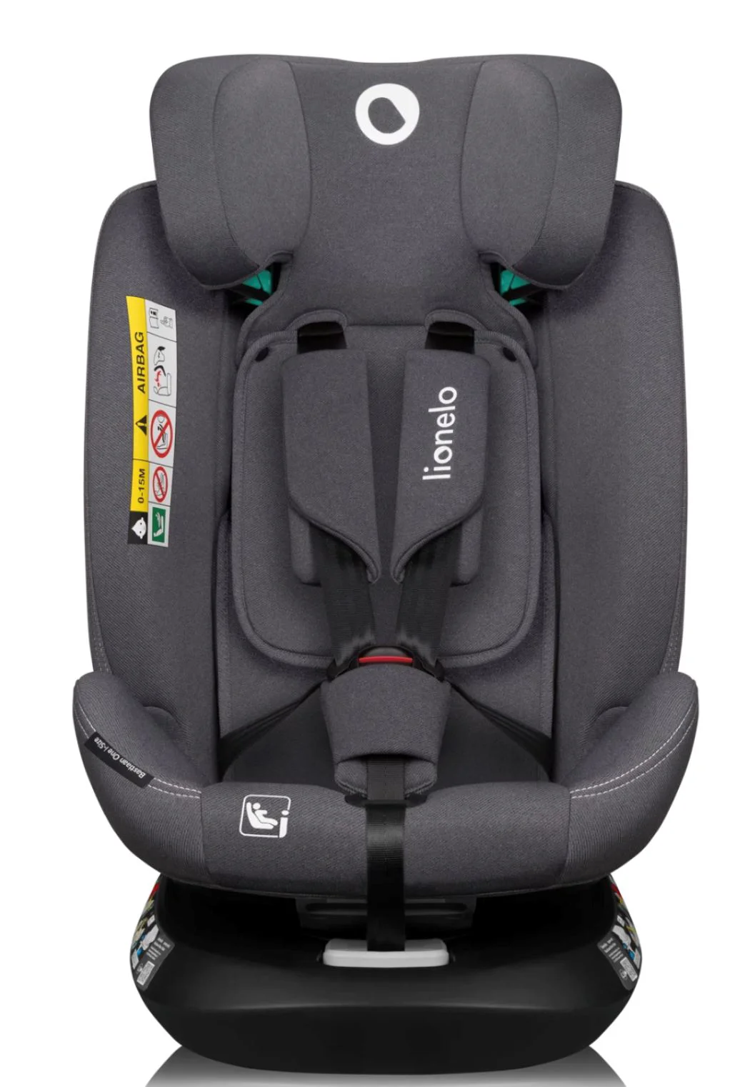 Автокресло Lionelo Isofix Bastiaan One, 0-36 кг, Серое foto
