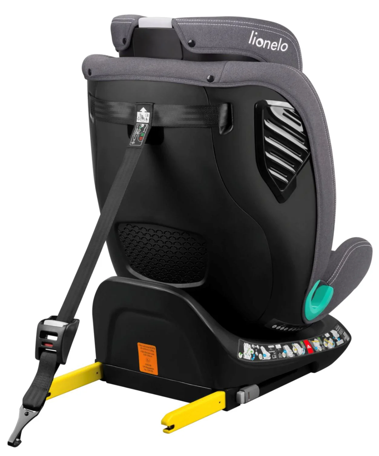 Автокресло Lionelo Isofix Bastiaan One, 0-36 кг, Серое foto