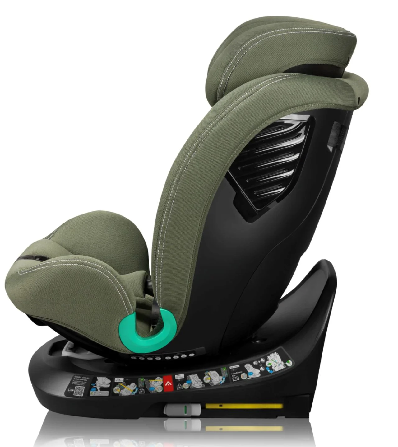 Автокресло Lionelo Isofix Bastiaan One, 0-36 кг, Зеленое foto