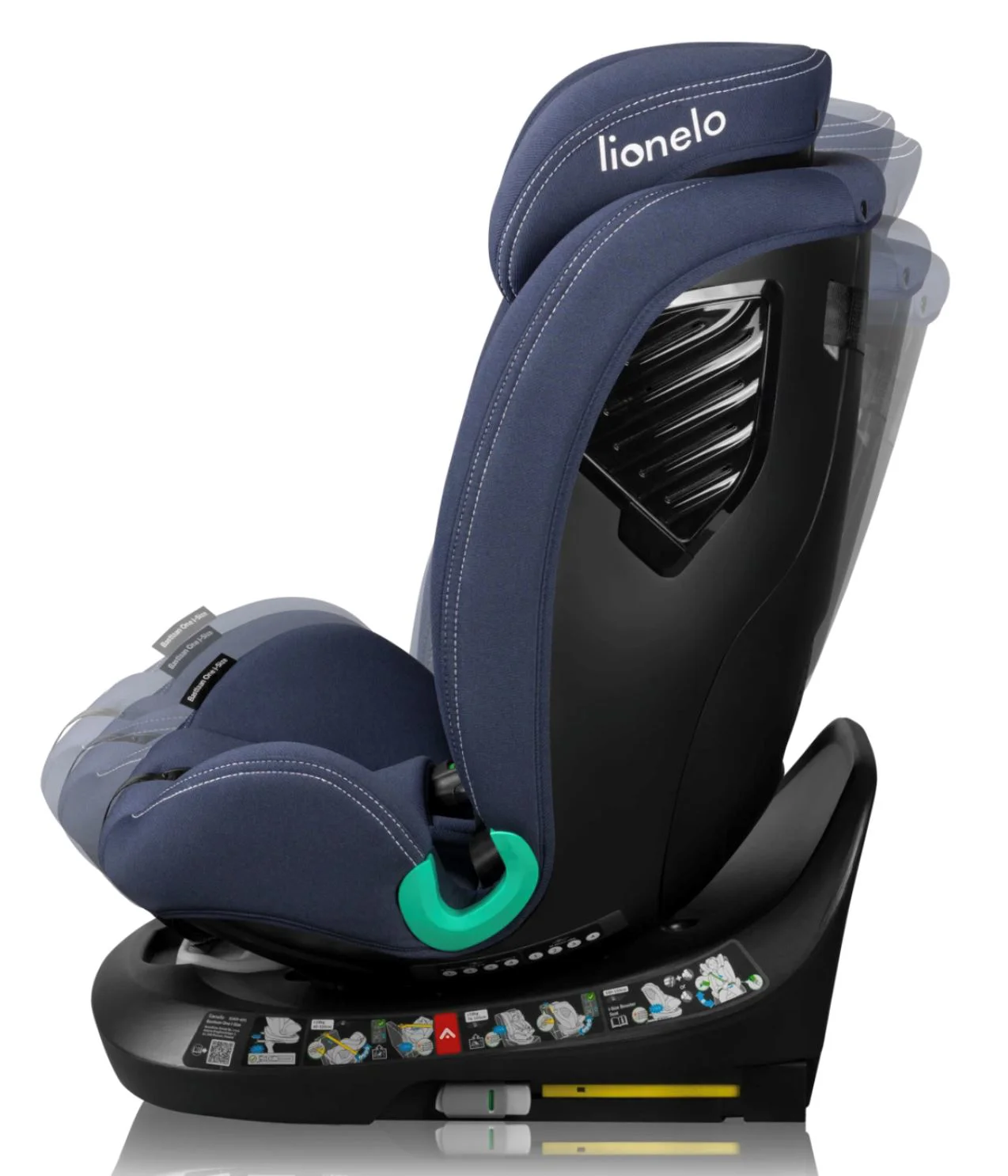 Scaun auto Lionelo Isofix Bastiaan One, 0-36 kg Albastru foto