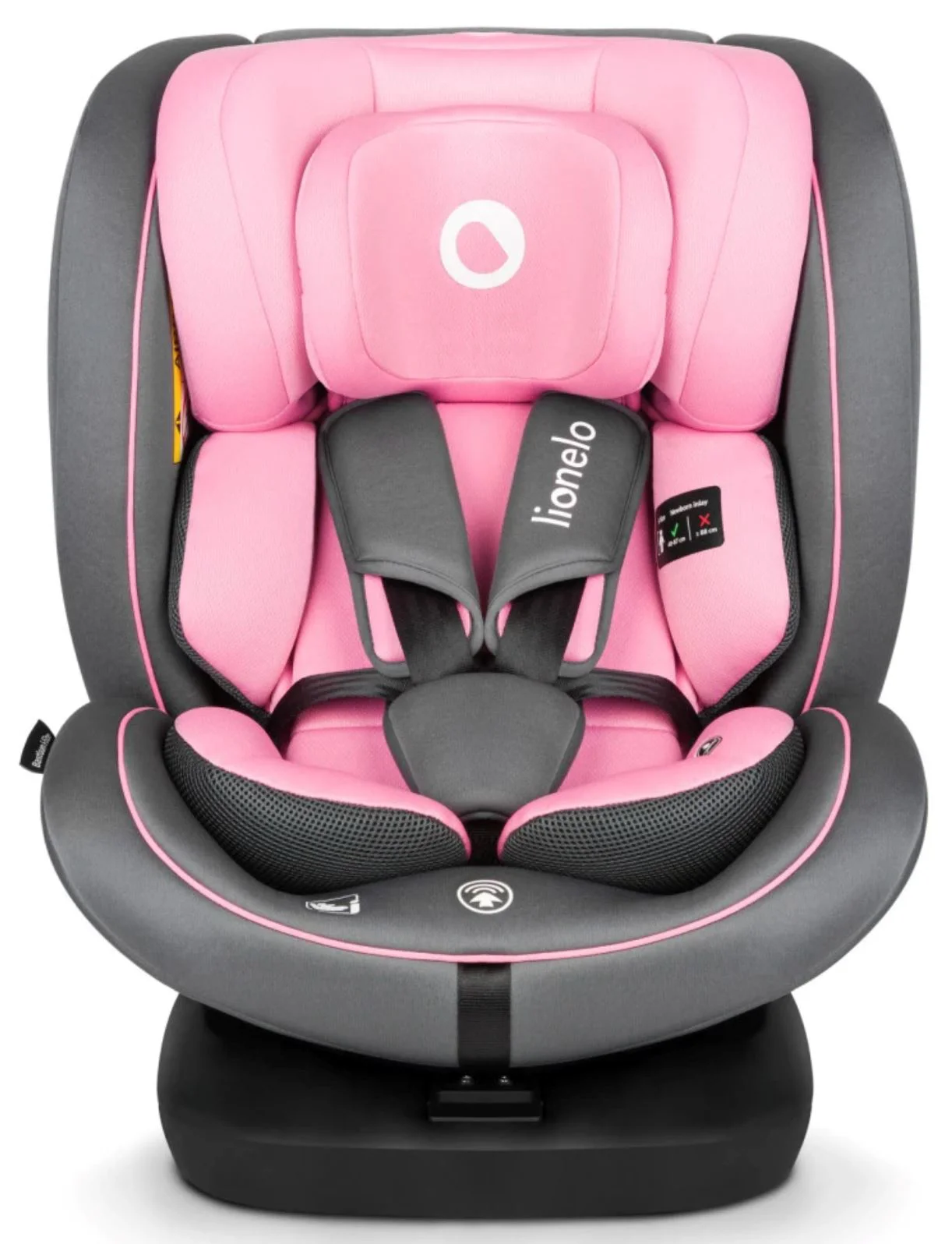 Scaun auto pentru copii Lionelo Isofix Bastiaan, 0-36 kg Roz foto