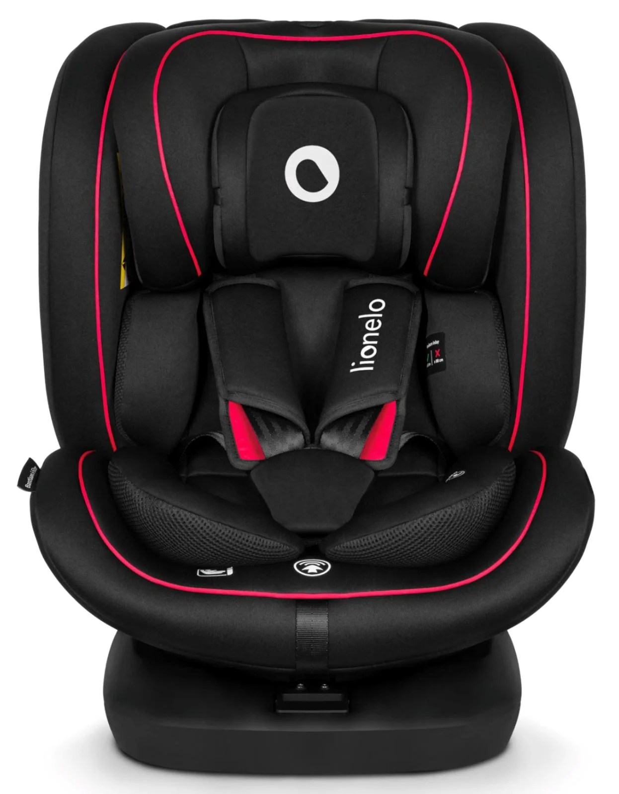 Автокресло Lionelo Isofix Bastiaan, 0–36 кг, Красное foto
