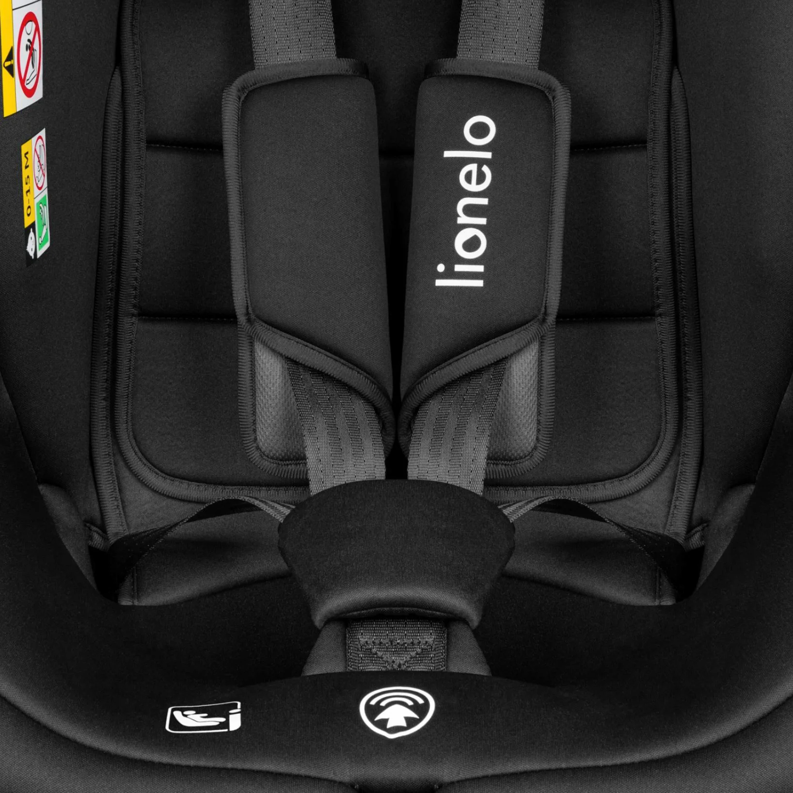 Автокресло Lionelo Bastiaan Isofix, 0–36 кг, Чёрное foto