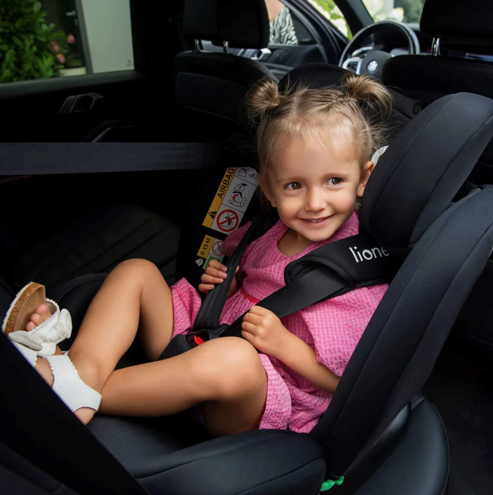 Автокресло Lionelo Bastiaan Isofix, 0–36 кг, Чёрное foto