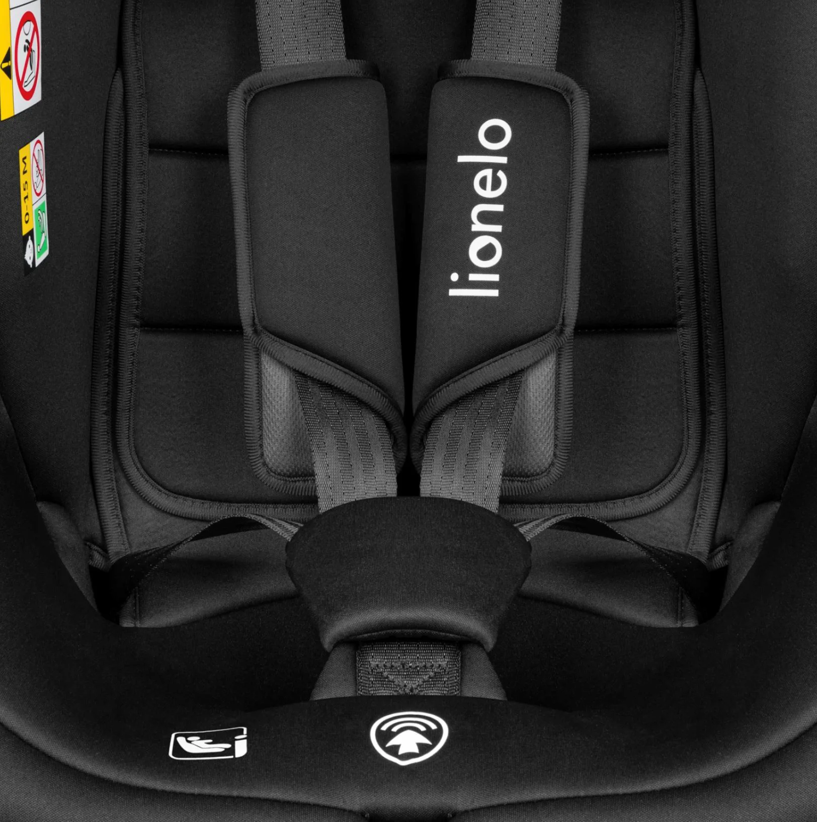 Автокресло Lionelo Bastiaan Isofix, 0–36 кг, Чёрное foto