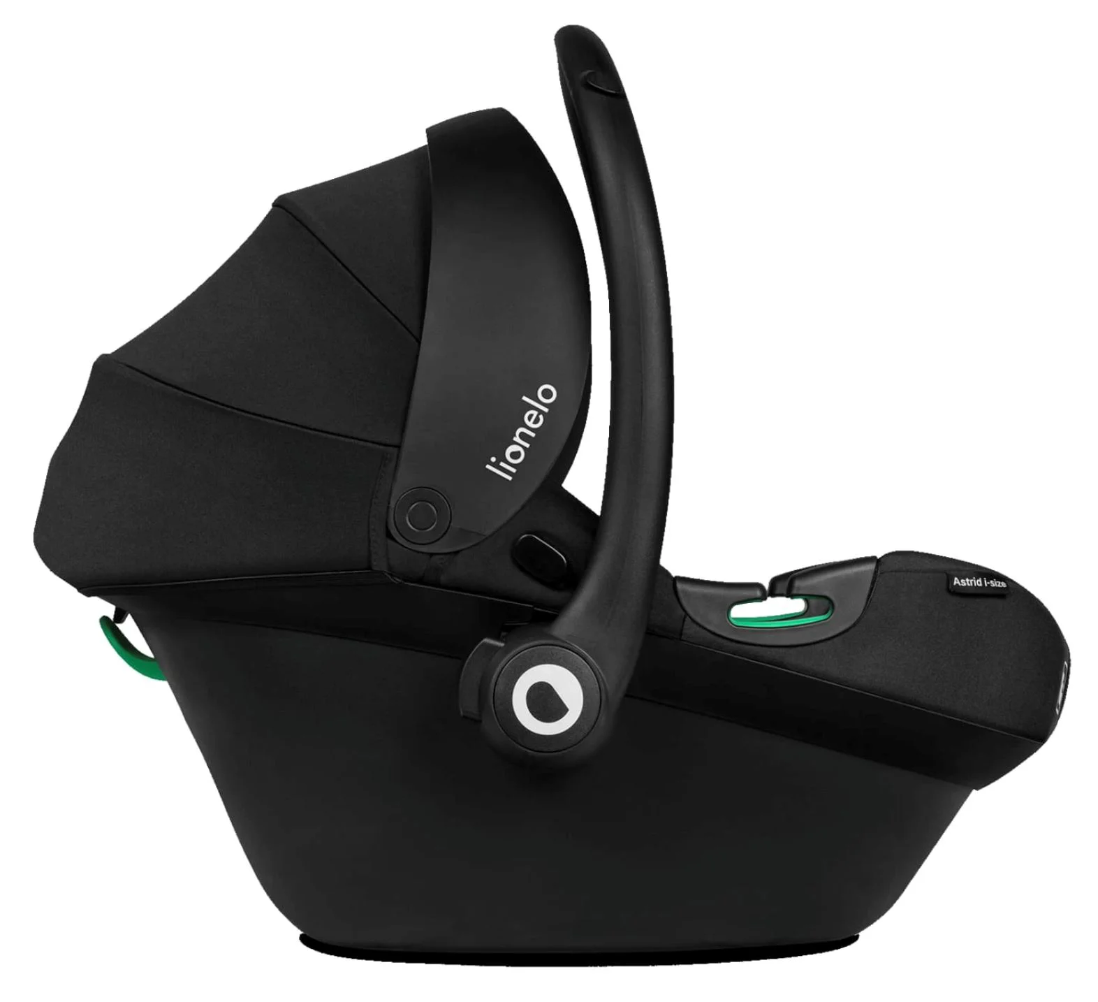 Автолюлька Lionelo Isofix Astrid с базой, 0-13 кг, Серый foto