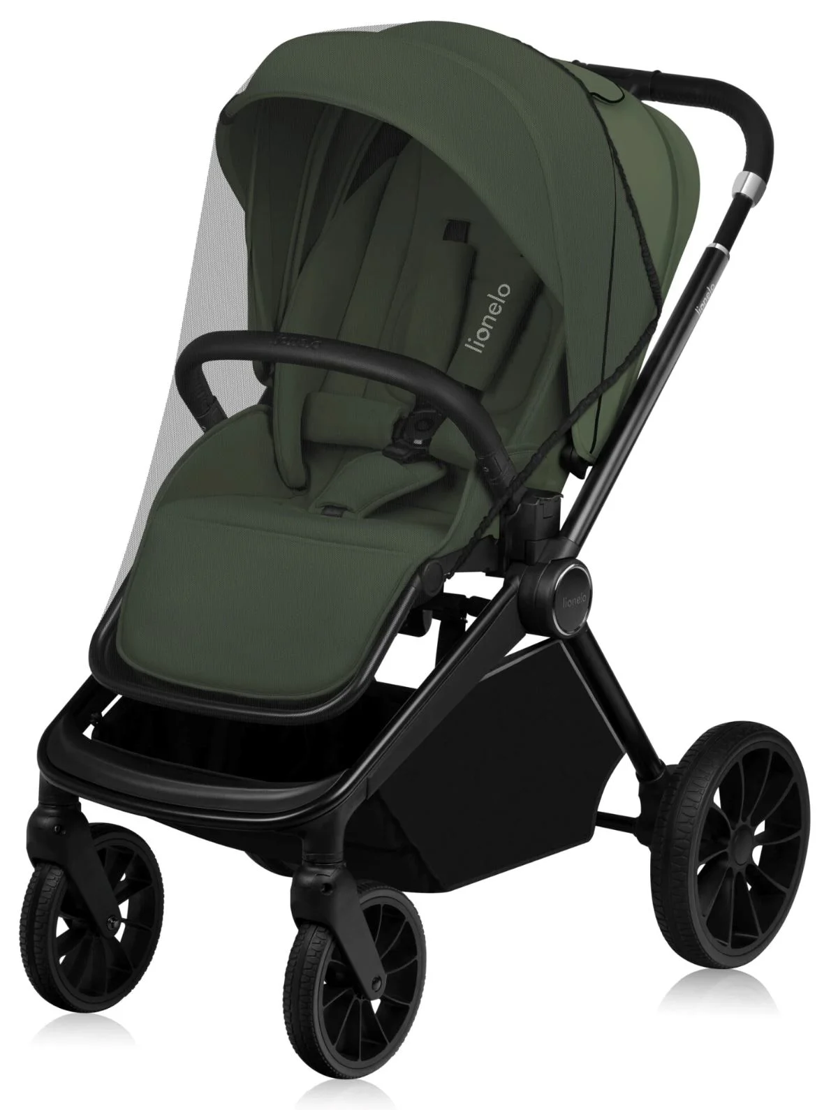 Carucior 2 in 1 Lionelo Mika Plus Olive foto