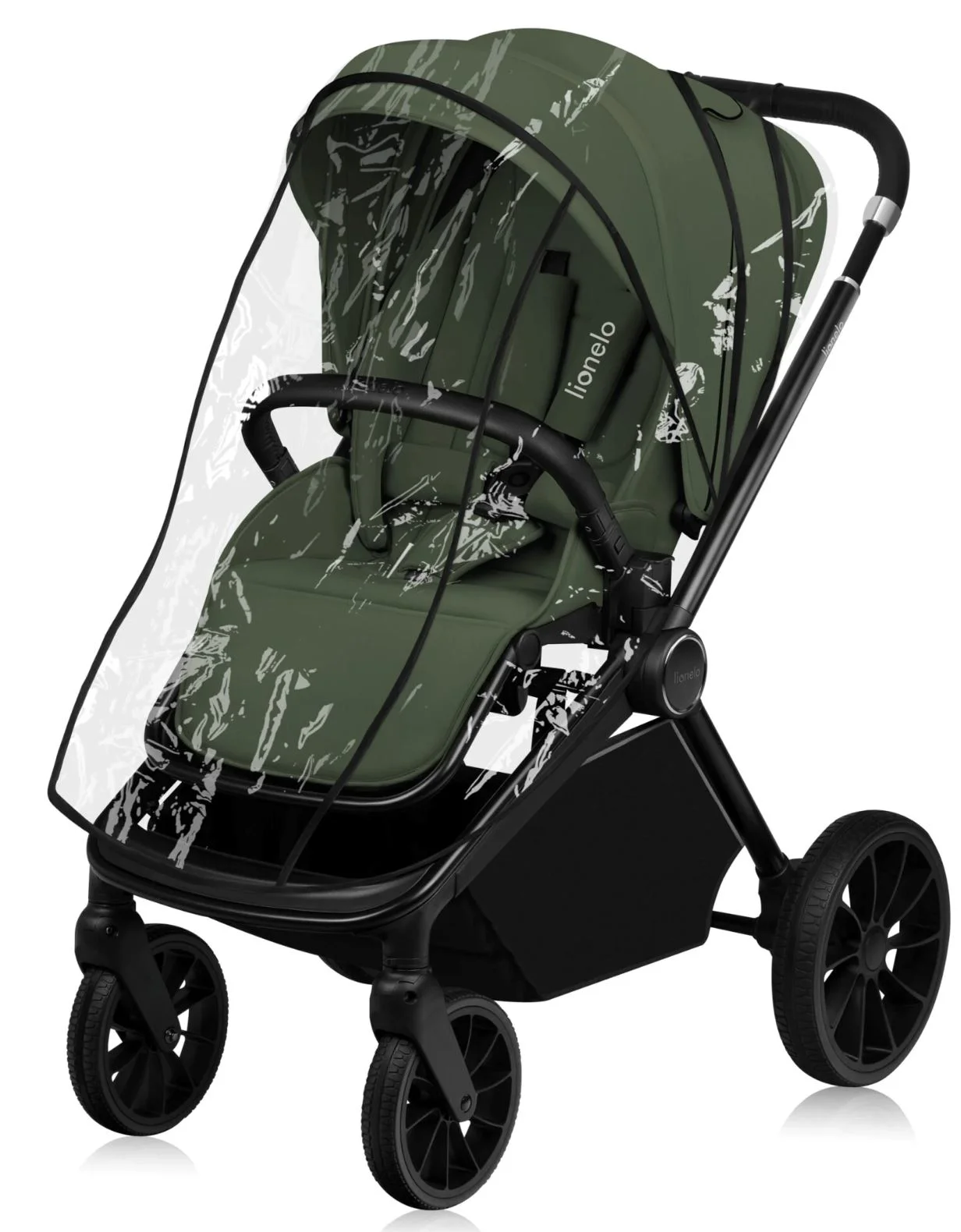 Carucior 2 in 1 Lionelo Mika Plus Olive foto