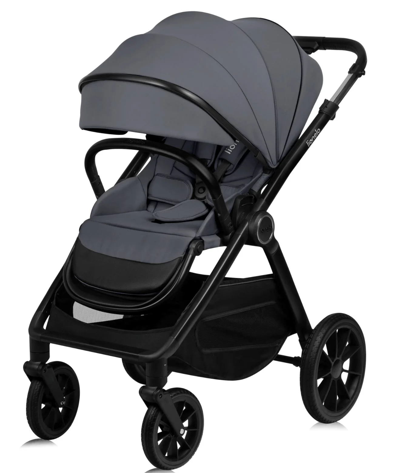 Carucior 2 in 1 Lionelo Layla Gri foto