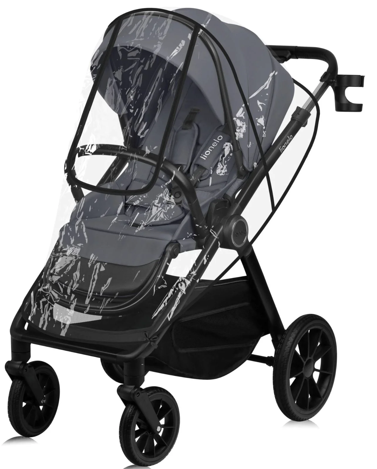 Carucior 2 in 1 Lionelo Layla Gri foto