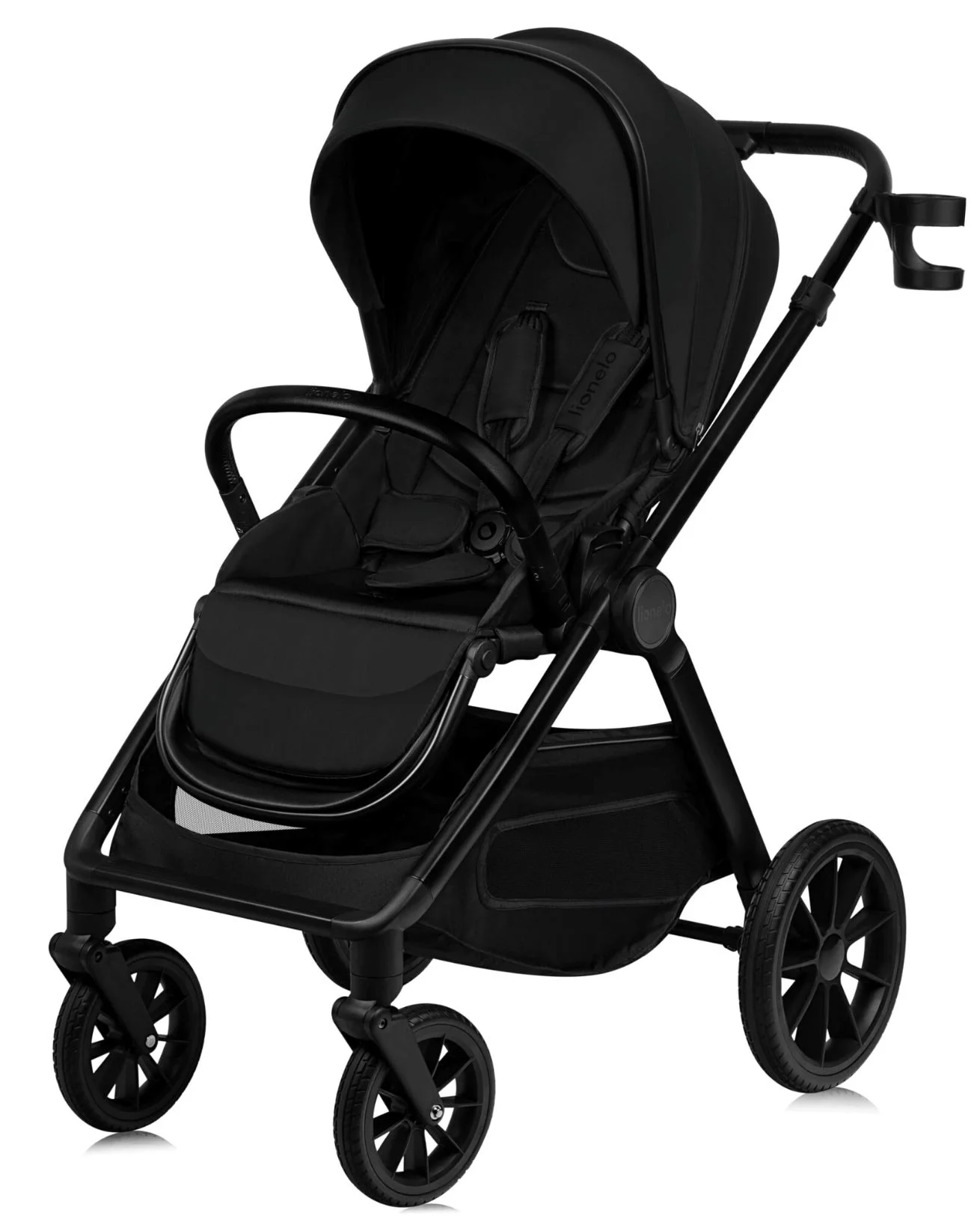 Carucior 2 in 1 Lionelo Layla Negru foto