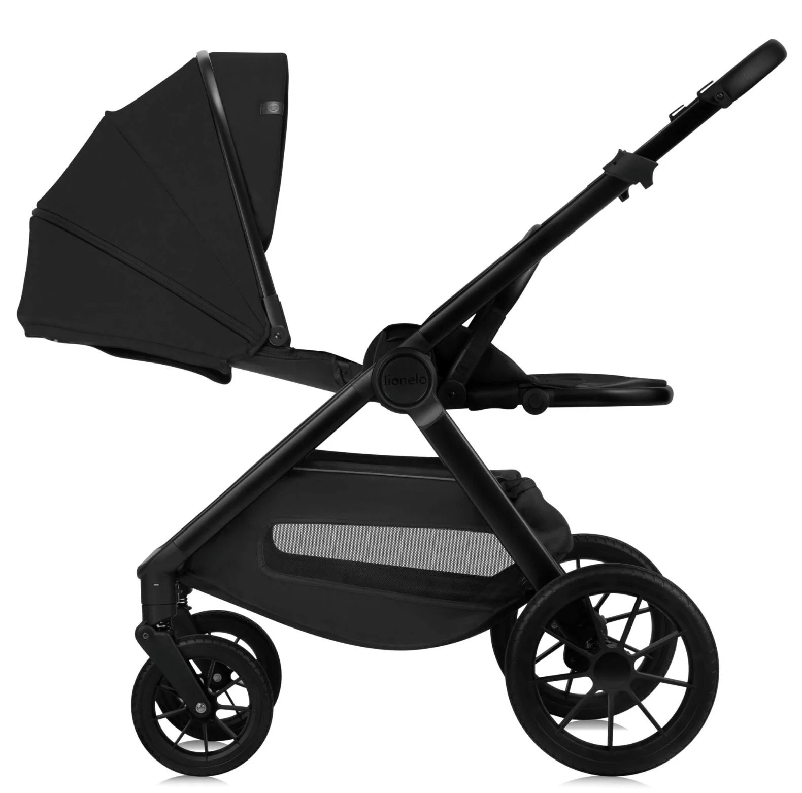 Carucior 2 in 1 Lionelo Layla Negru foto