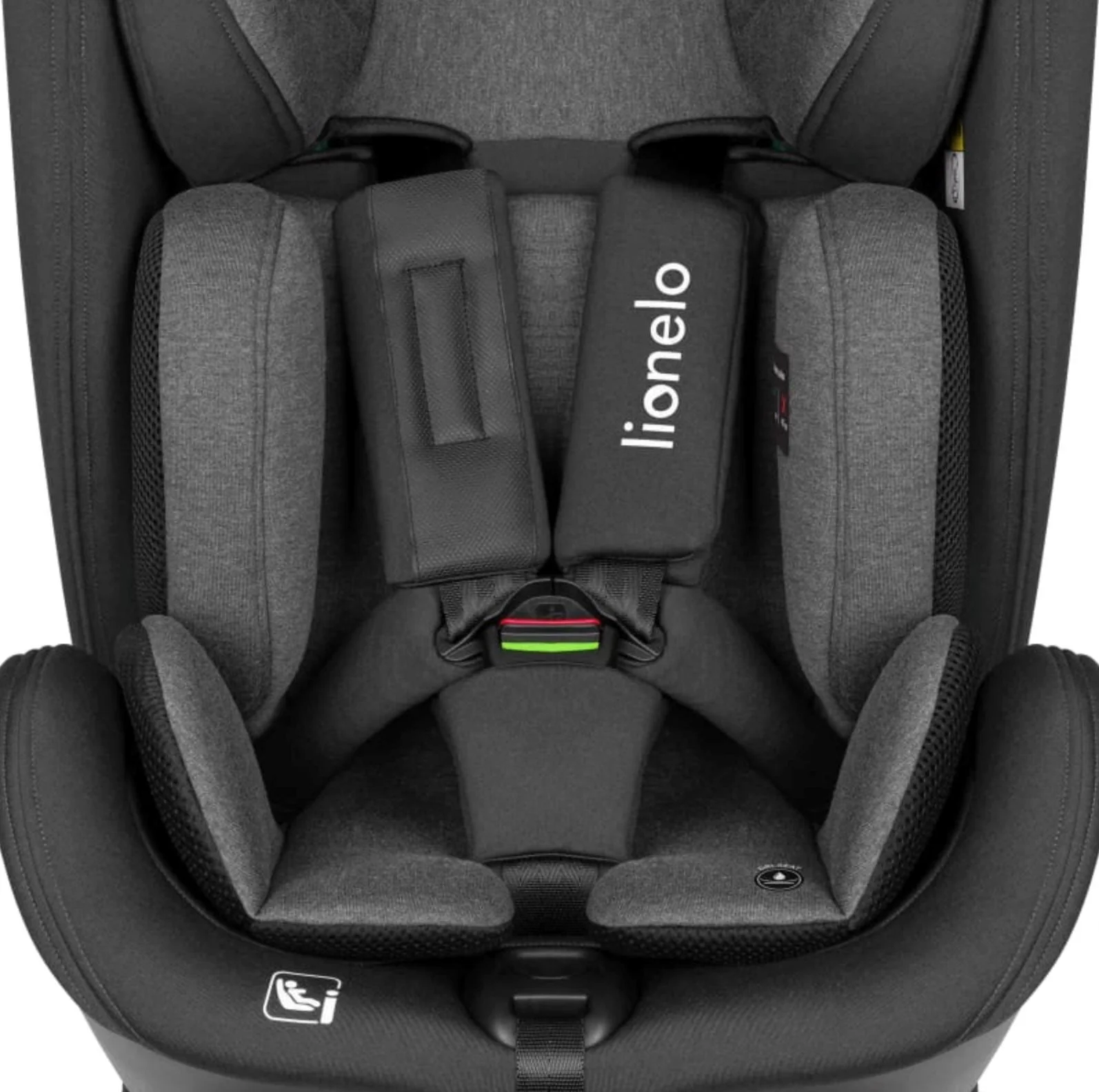 Scaun auto Lionelo Isofix Harper, 9-36 kg Negru foto