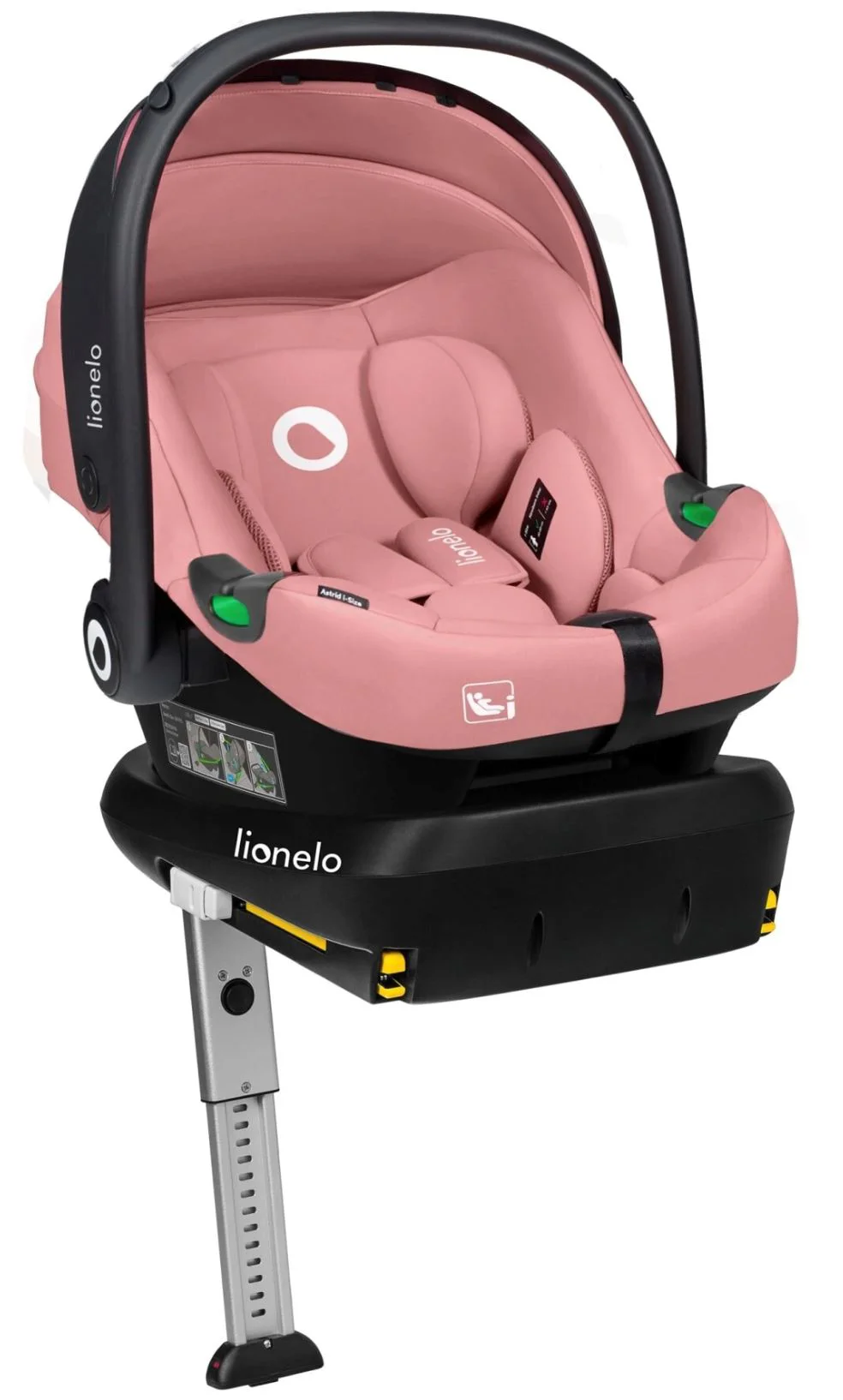 Автокресло Lionelo Astrid I‑Size, 0‑13 кг Розовое foto