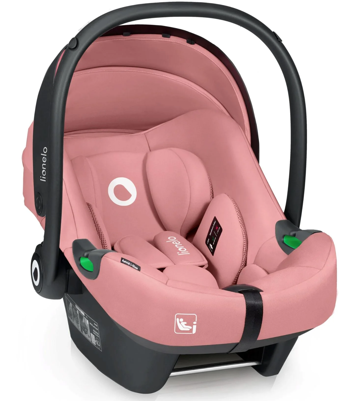 Автокресло Lionelo Astrid I‑Size, 0‑13 кг Розовое foto
