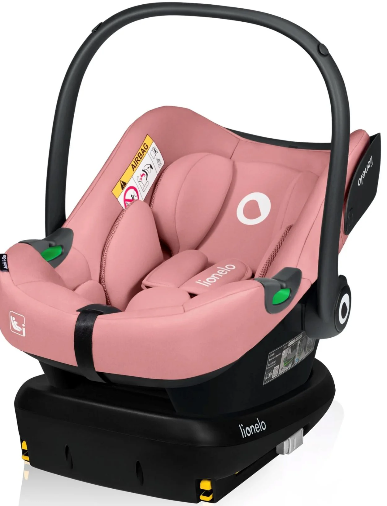 Автокресло Lionelo Astrid I‑Size, 0‑13 кг Розовое foto