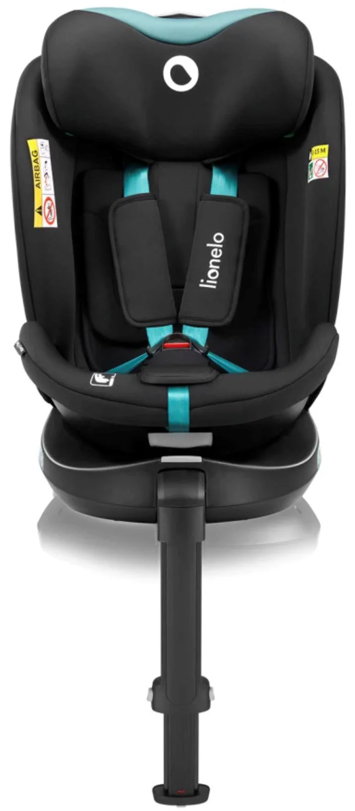 Автокресло Lionelo Isofix Navy, вращающееся 360, 0‑36 кг Черное foto