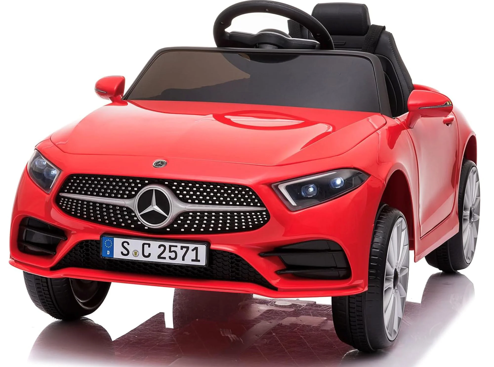 Электромобиль Moni Mercedes-Benz CLS, красный foto
