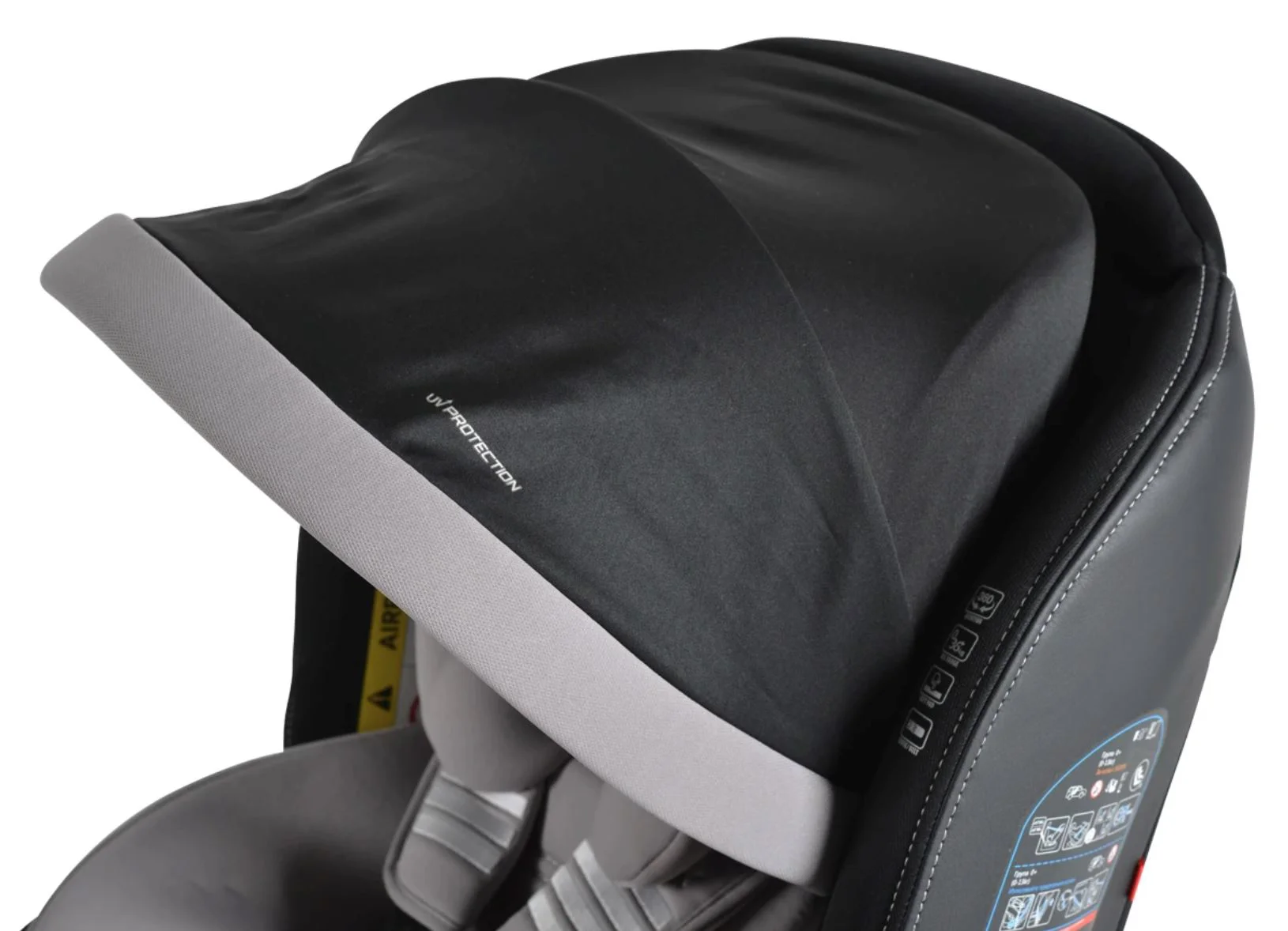 Scaun auto Moni Isofix Pilo, 0-36 kg Gri foto