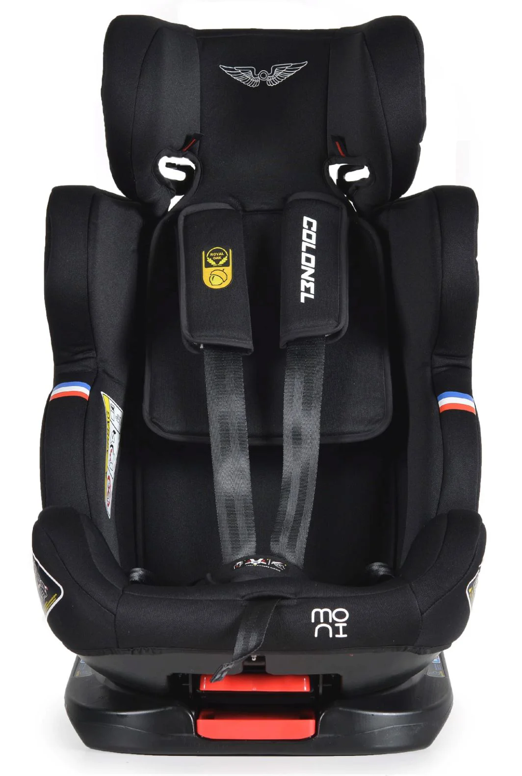 Scaun auto Moni Isofix Colonel, 0-36 kg, Negru foto