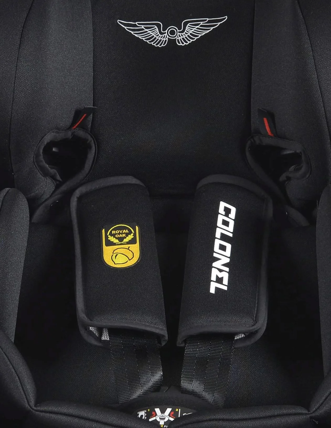 Scaun auto Moni Isofix Colonel, 0-36 kg, Negru foto