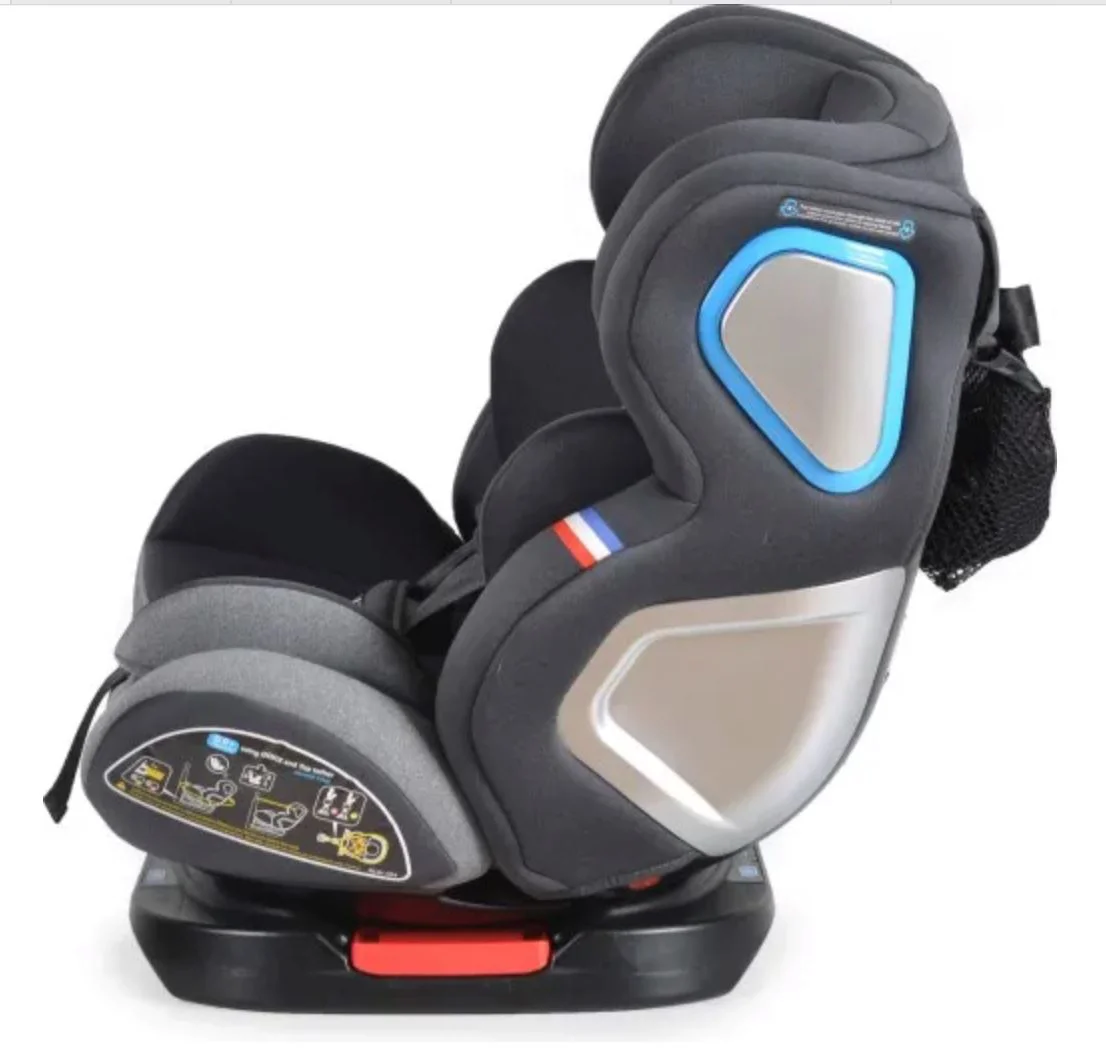 Автокресло для детей Moni Isofix Colonel, 0-36 кг, Серый foto
