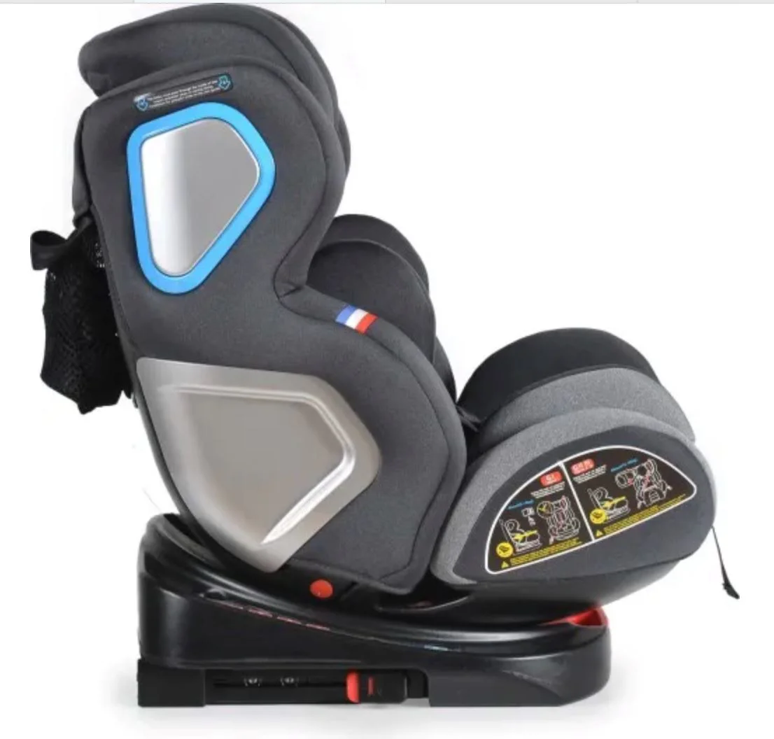 Автокресло для детей Moni Isofix Colonel, 0-36 кг, Серый foto