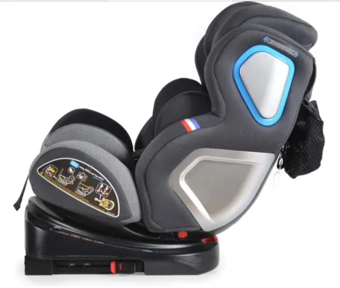 Автокресло для детей Moni Isofix Colonel, 0-36 кг, Серый foto
