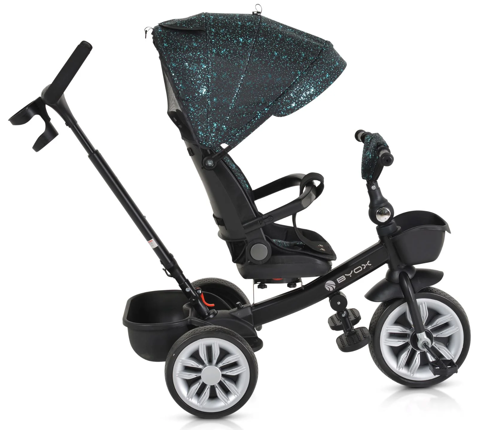 Tricicleta pentru copii Moni Space Albastru foto