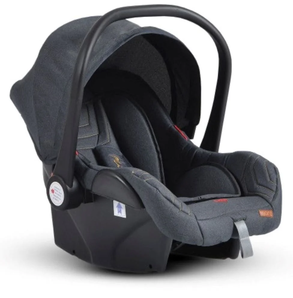 Scoica auto Moni Midas, 0-13 kg Negru foto