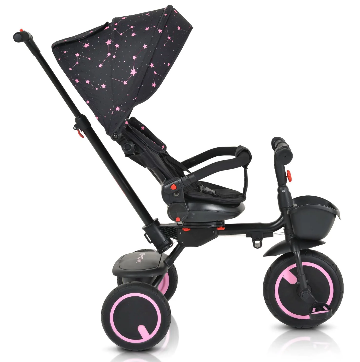 Tricicleta pentru copii Moni Orion Roz foto