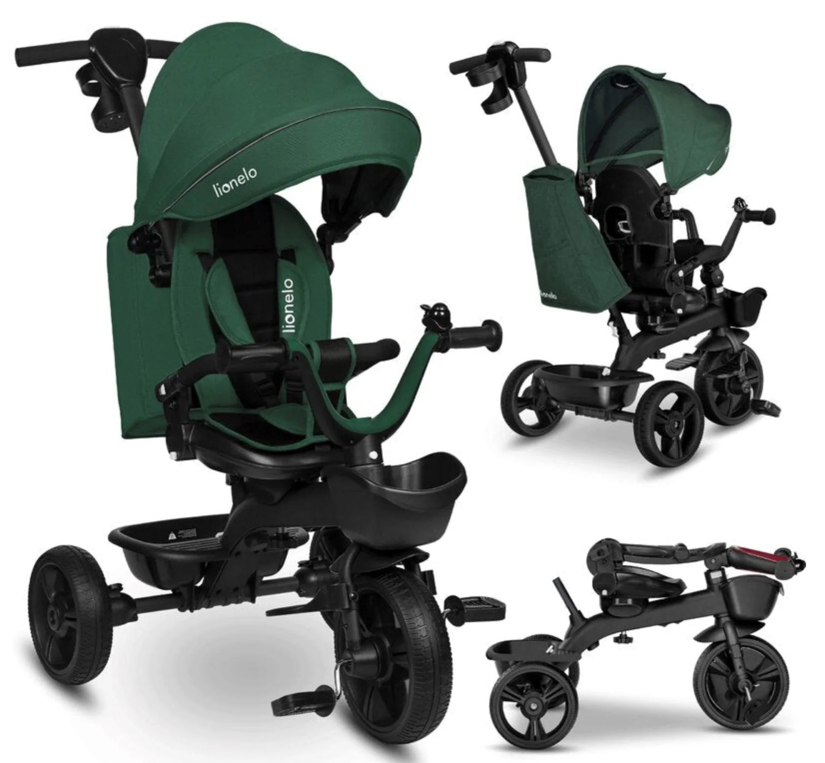 Tricicleta Lionelo Kori Emerald Verde foto