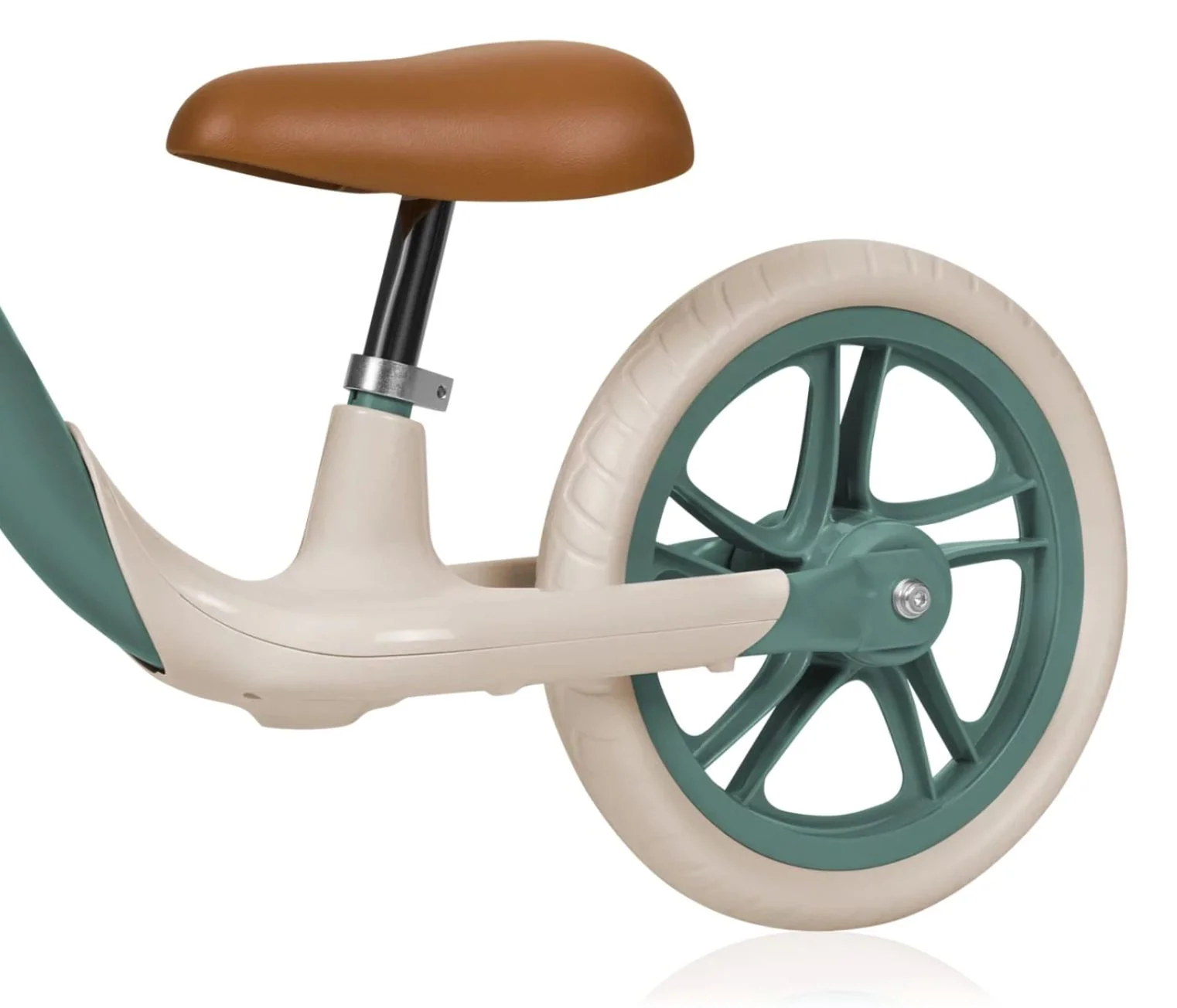 Bicicleta fara pedale Lionelo Alex Plus Forest Verde foto