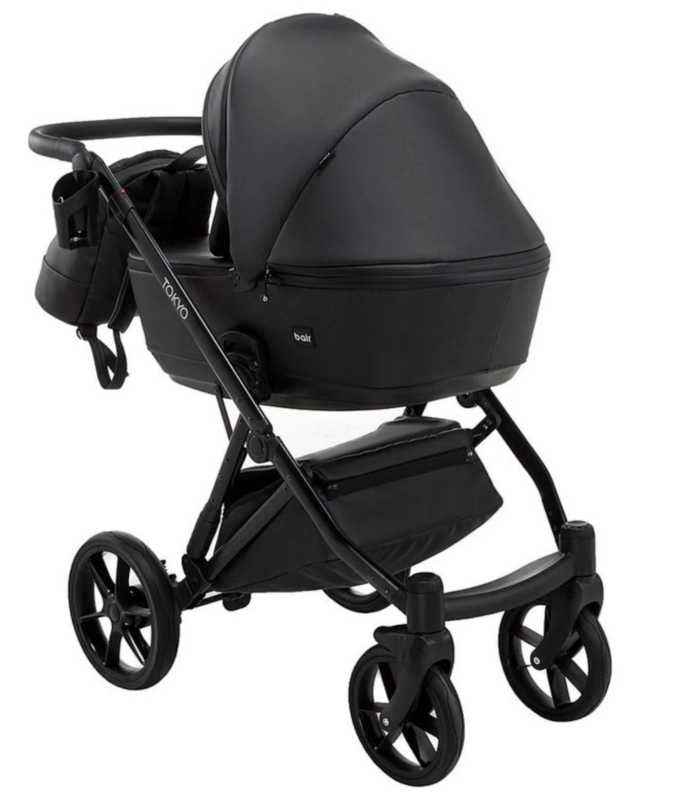 Carucior 2 in 1 Mikrus Tokyo 02 Negru foto