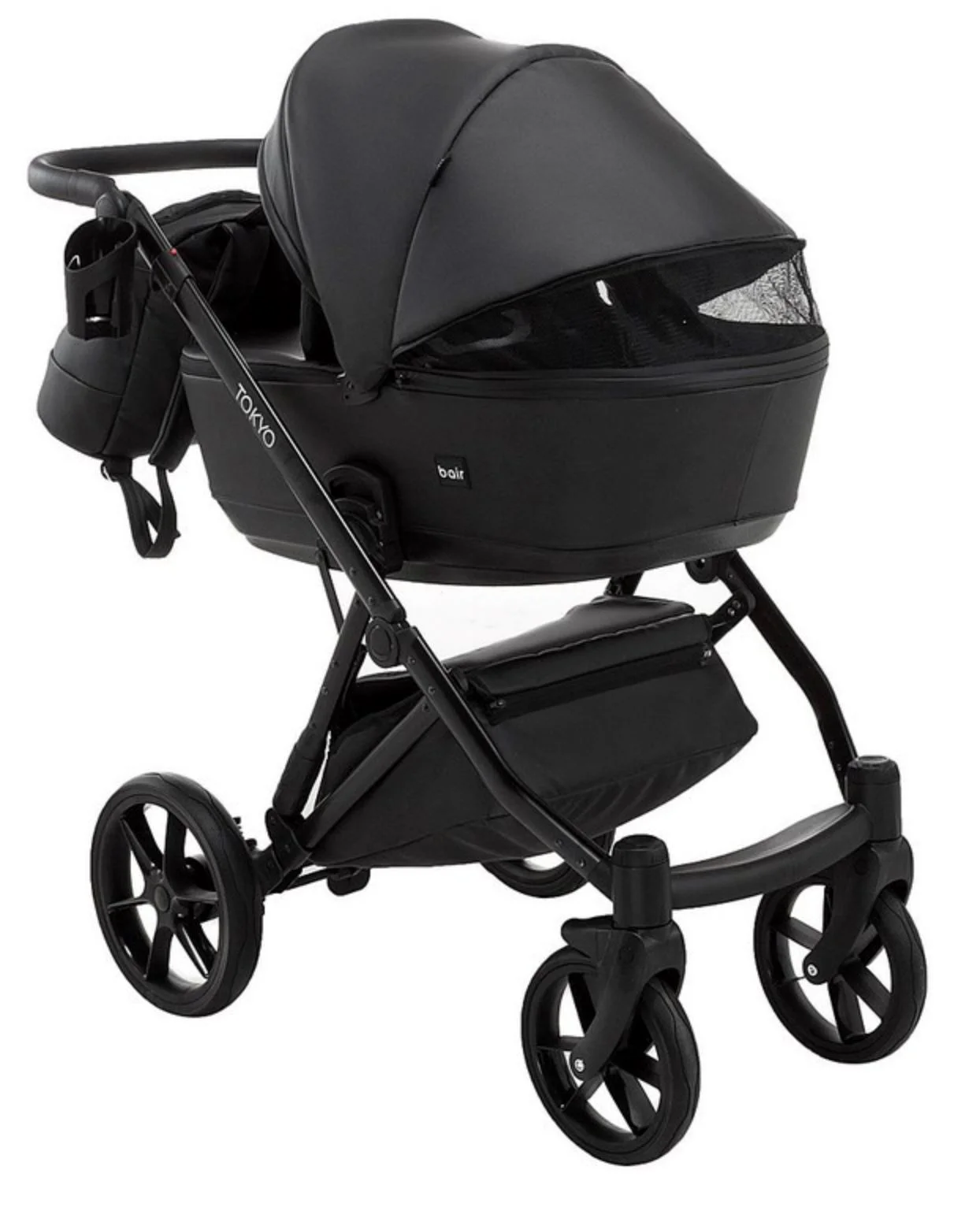 Carucior 2 in 1 Mikrus Tokyo 02 Negru foto