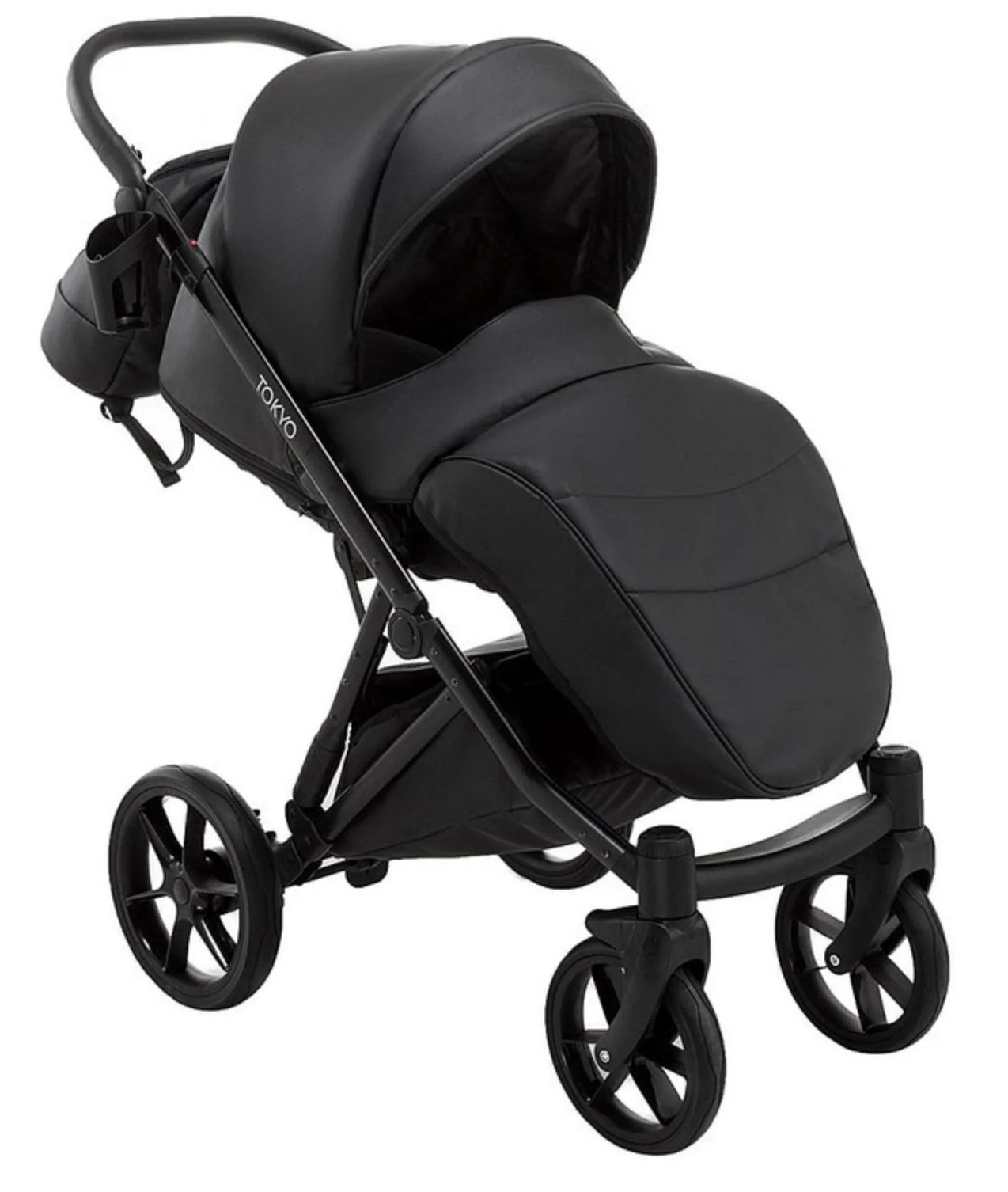 Carucior 2 in 1 Mikrus Tokyo 02 Negru foto