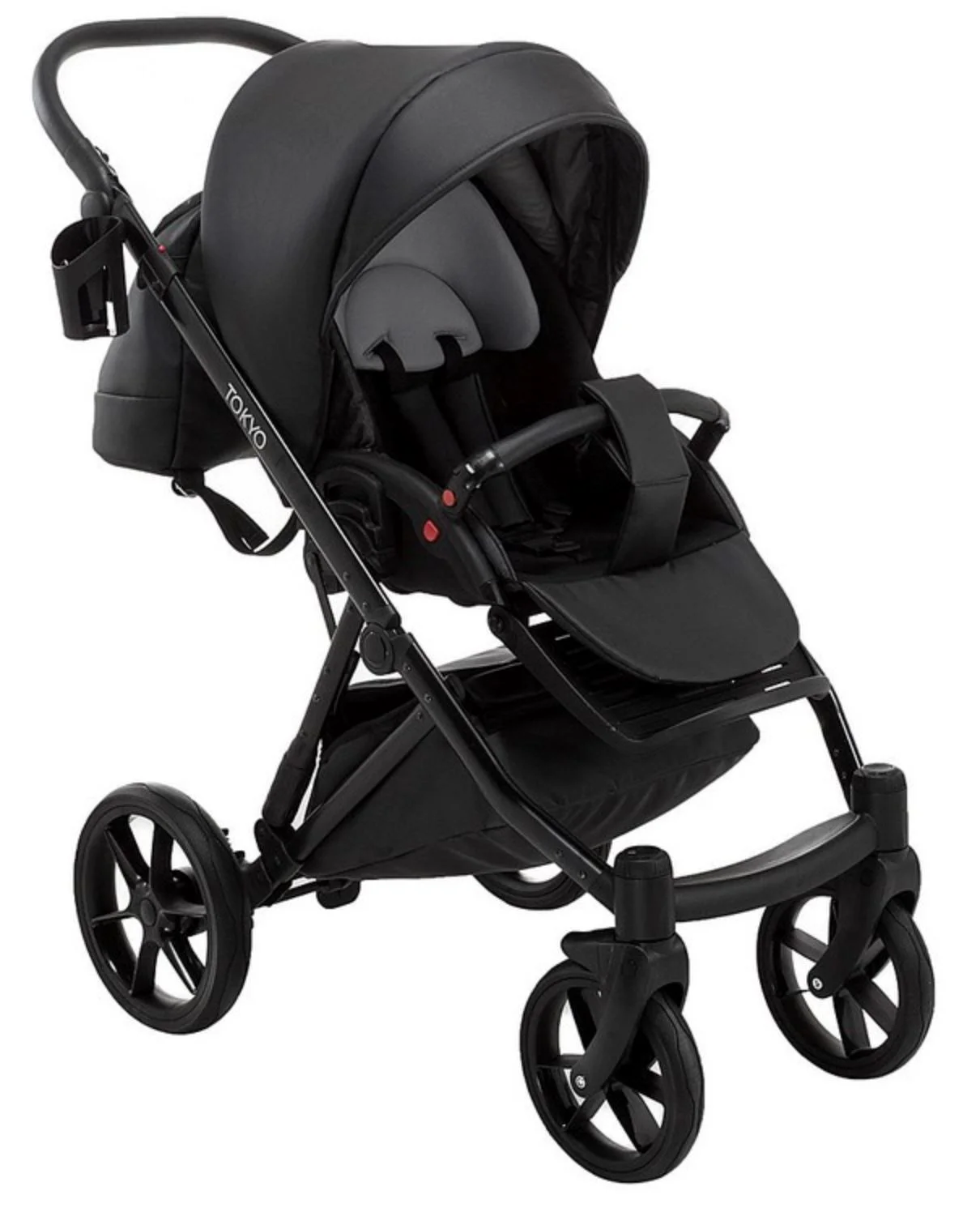 Carucior 2 in 1 Mikrus Tokyo 02 Negru foto