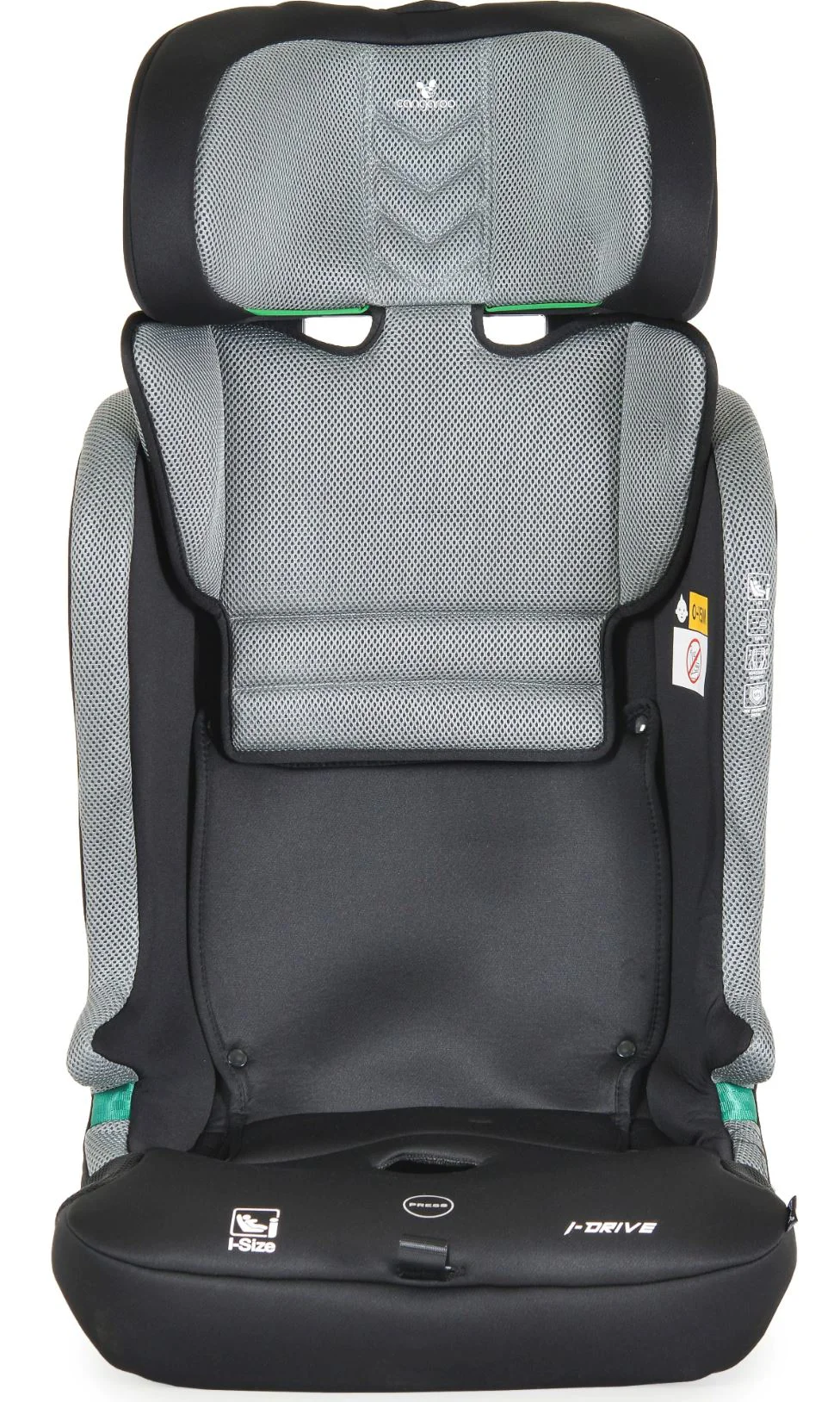 Scaun auto Moni Isofix iDrive Titanium, 9-36 kg Gri foto