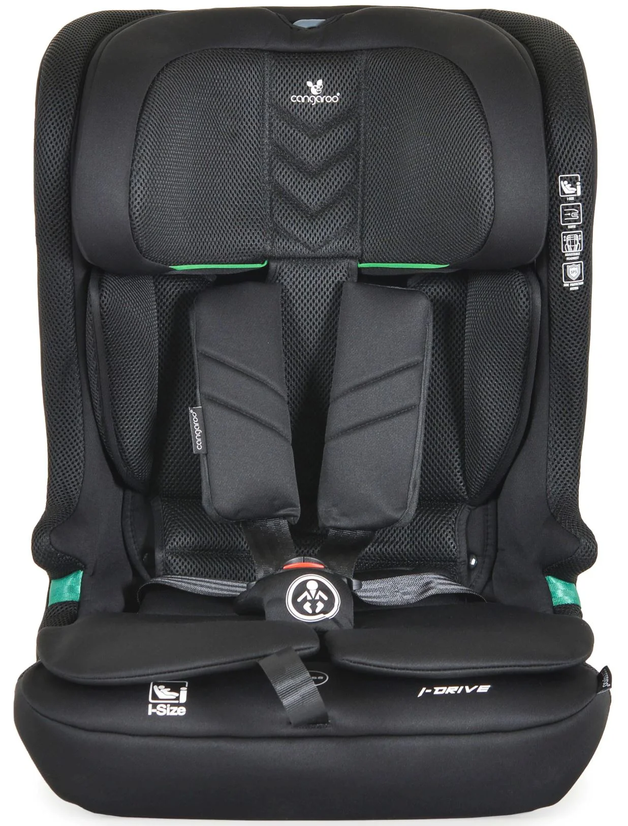 Scaun auto Moni Isofix iDrive Phantom, 9-36 kg Negru foto