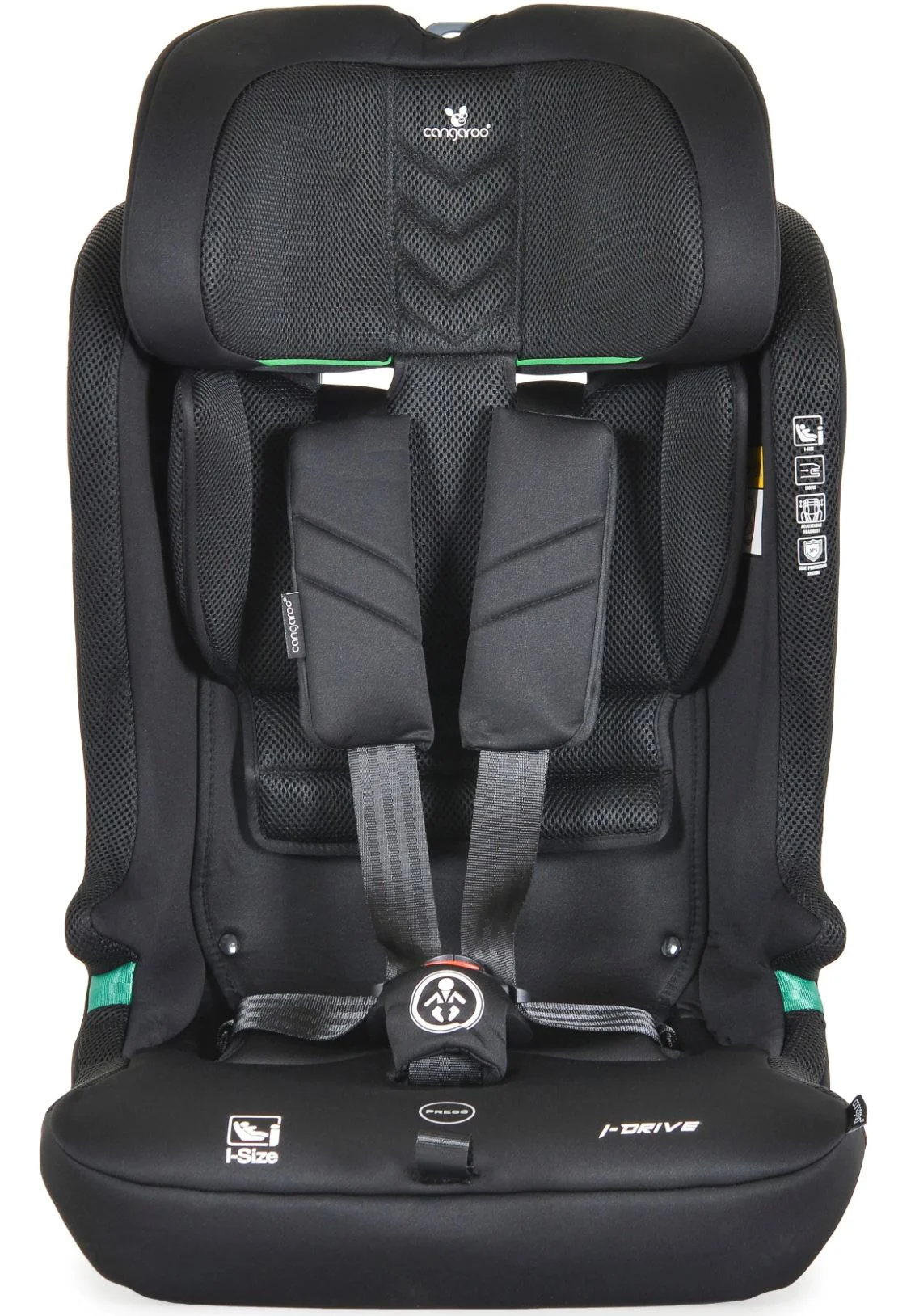 Scaun auto Moni Isofix iDrive Phantom, 9-36 kg Negru foto