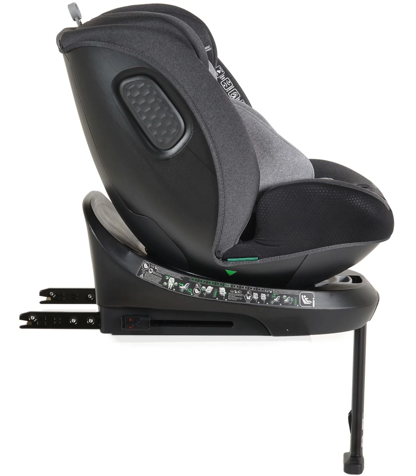 Автокресло Moni Isofix 360 Hoku Olive Серый foto