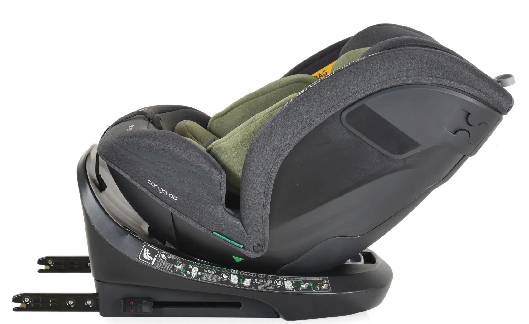Scaun auto Moni Draco I-Size Olive, 0-36 kg Verde foto