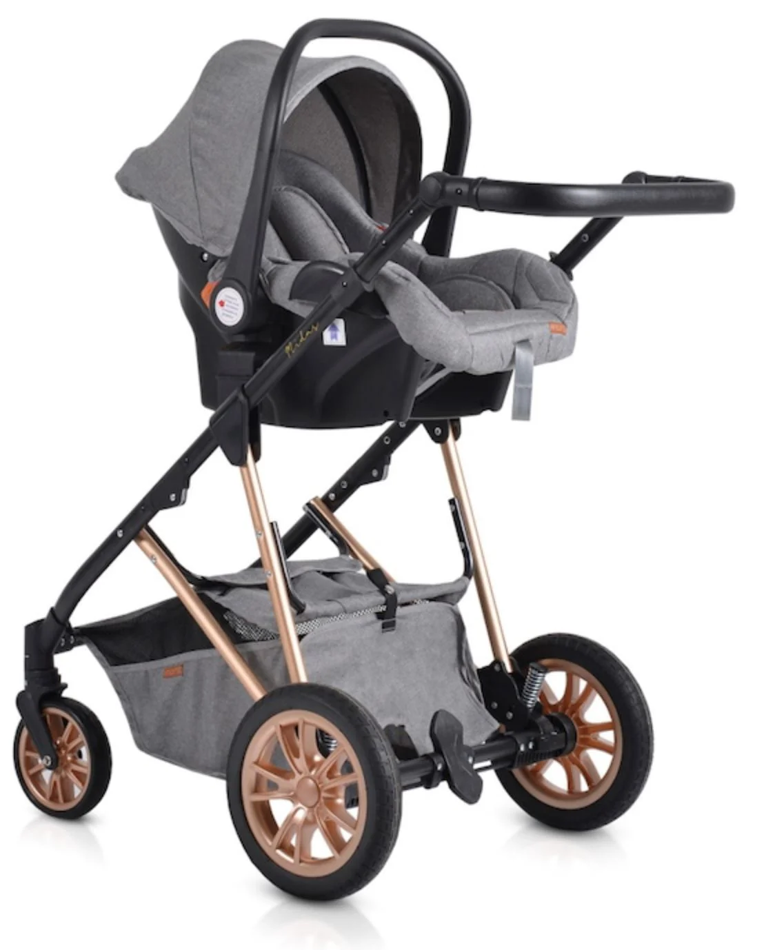 Scoica auto Moni Midas, 0-13 kg Gri foto