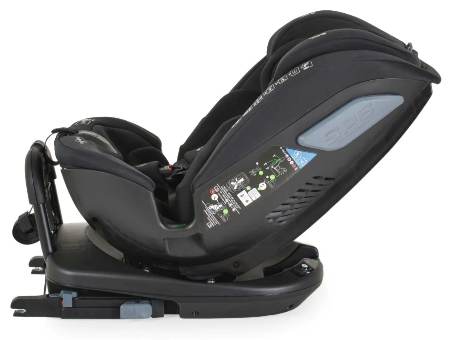 Scaun auto Moni Isofix 360 Gravity, 0-36 kg Negru foto