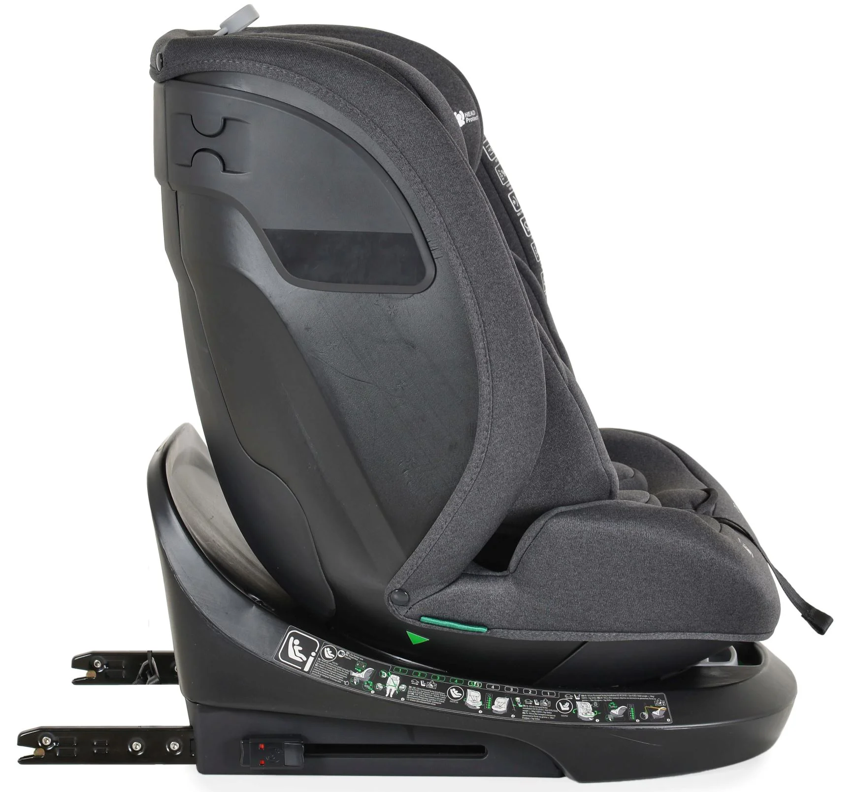 Scaun auto Moni Isofix 360 Draco, 0-36 kg Negru foto