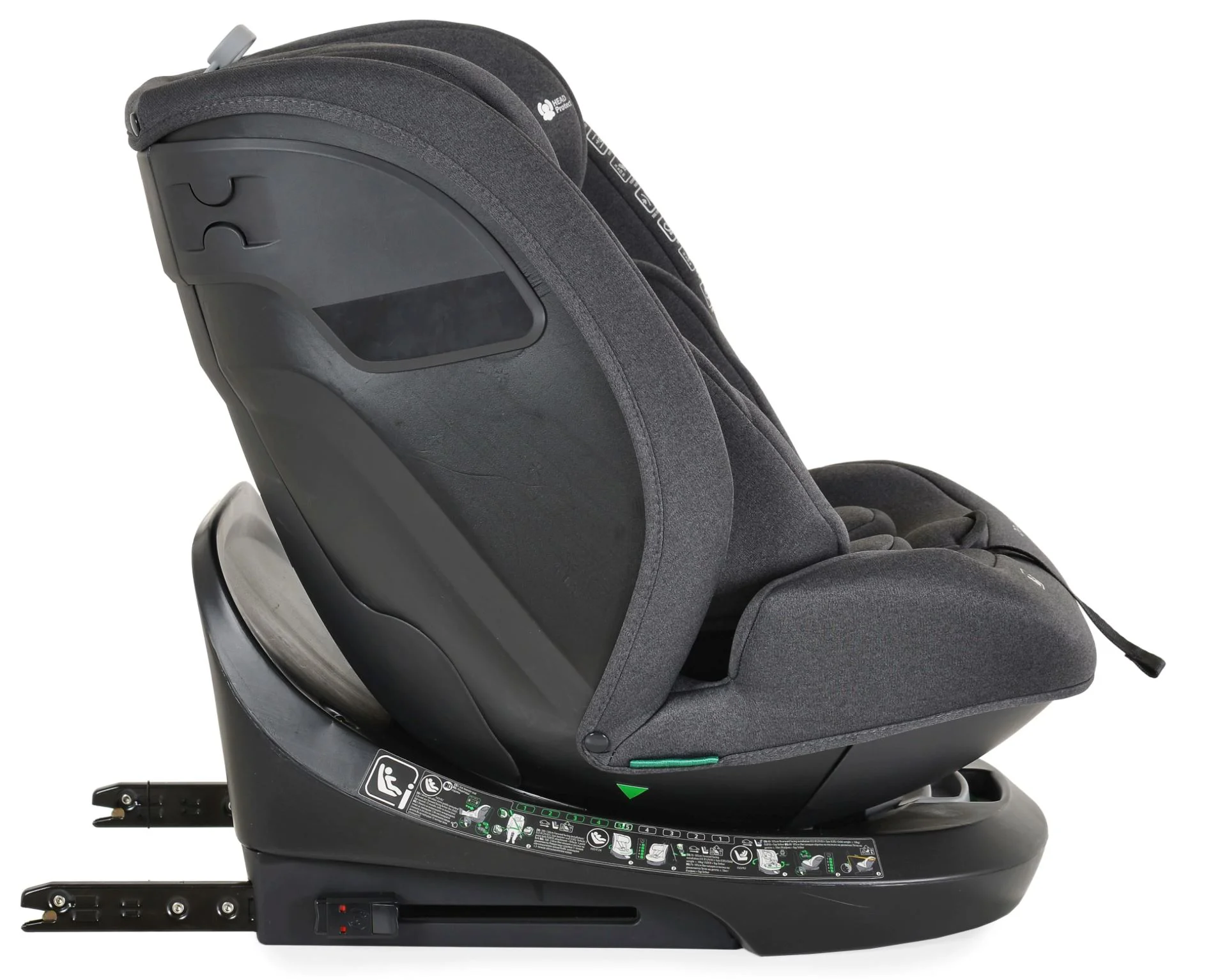 Scaun auto Moni Isofix 360 Draco, 0-36 kg Negru foto