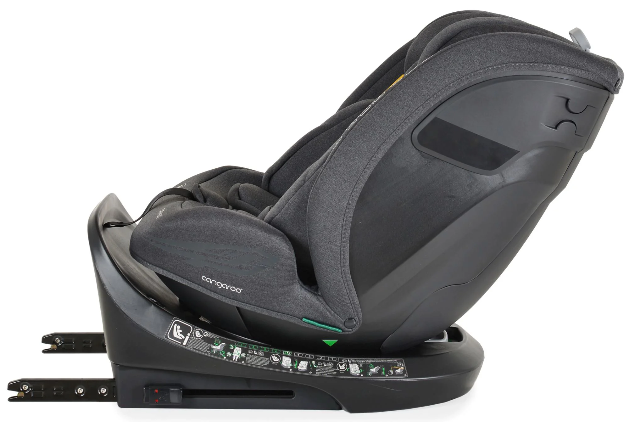 Scaun auto Moni Isofix 360 Draco, 0-36 kg Negru foto