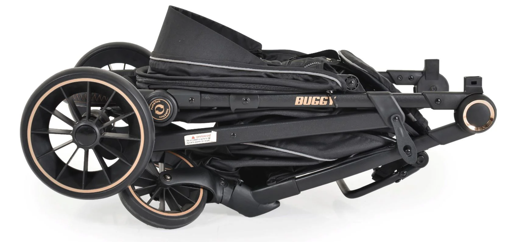 Прогулочная коляска Moni Buggy Черный foto