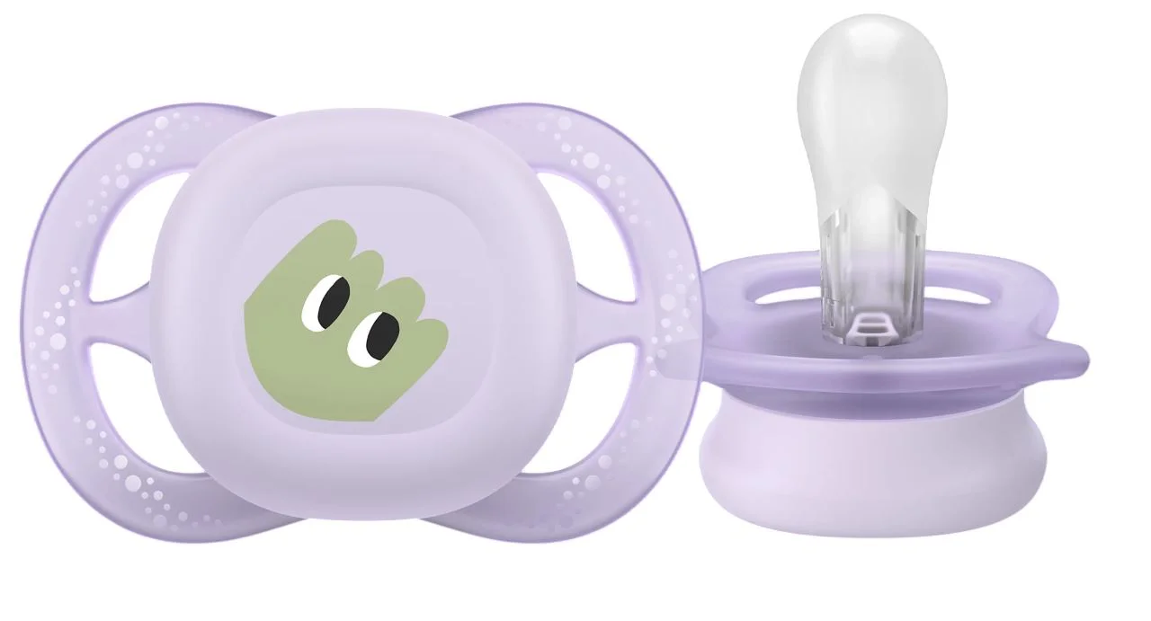 Suzete din silicon Philips Avent Ultra Start Eyes (0-2 luni), 2 buc. foto