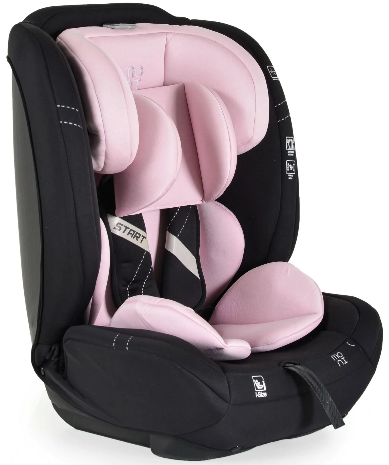 Scaun auto Moni Start, 9-36 kg Roz foto